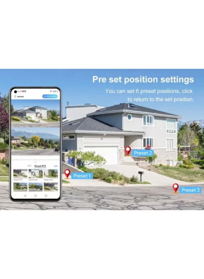 HONTON HD 8MP WiFi Dual-Lens Solar Wireless CCTV Camera with Motion Detection, Auto Tracking, Dual Screen, Night Vision & Weatherproof Outdoor Security – Easy Setup Surveillance | DX900 - Image 5